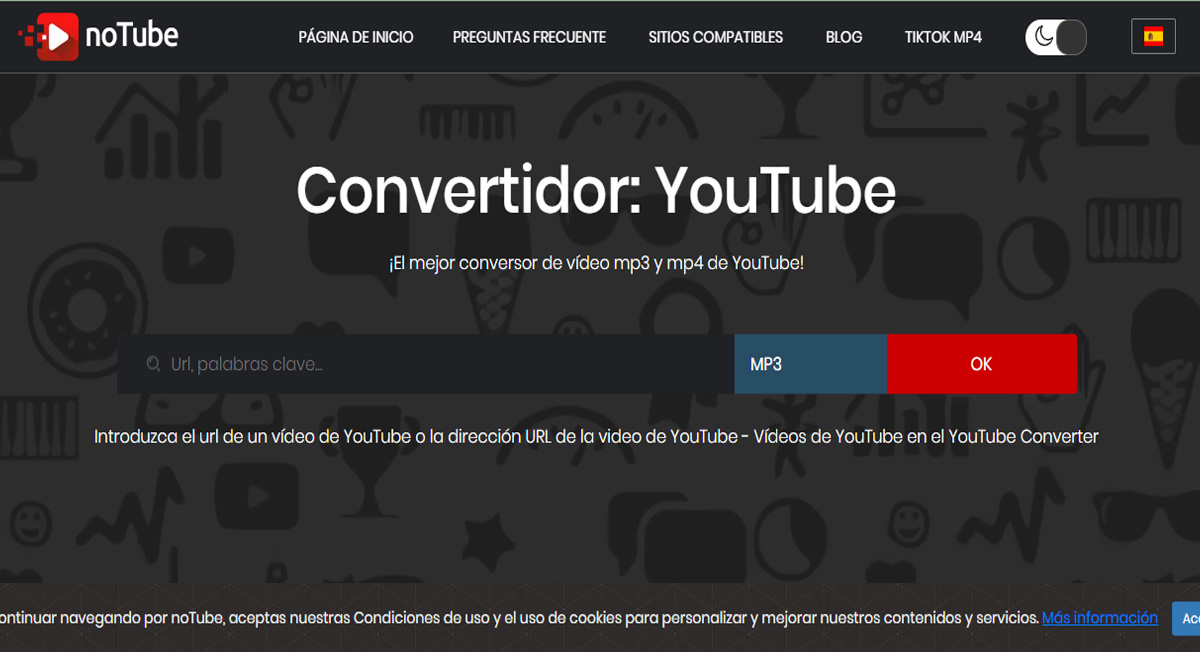 Convertidor de Youtube a MP3 sin Virus para descargar música