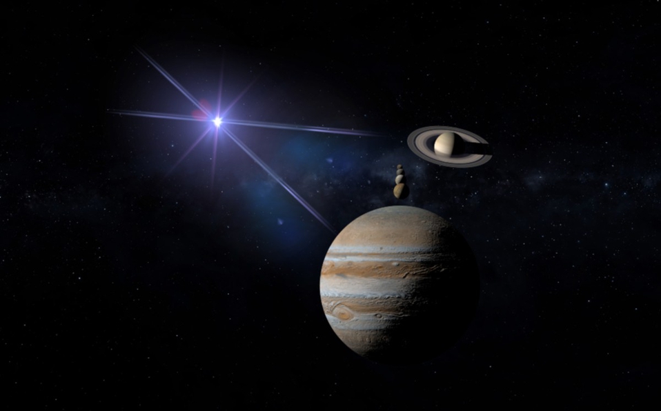 Conjunción triple de Mercurio, Júpiter y Saturno - Así­ la puedes ver