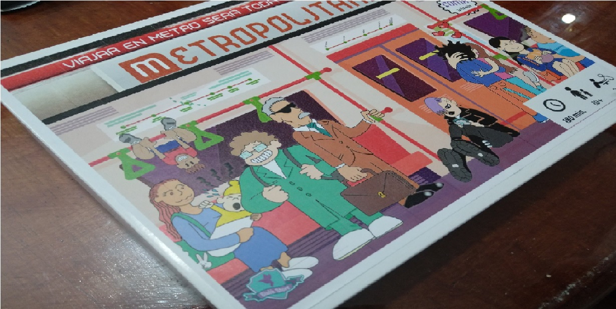 "Metropolitano", el divertido juego de mesa inspirado en el Metro de la CDMX