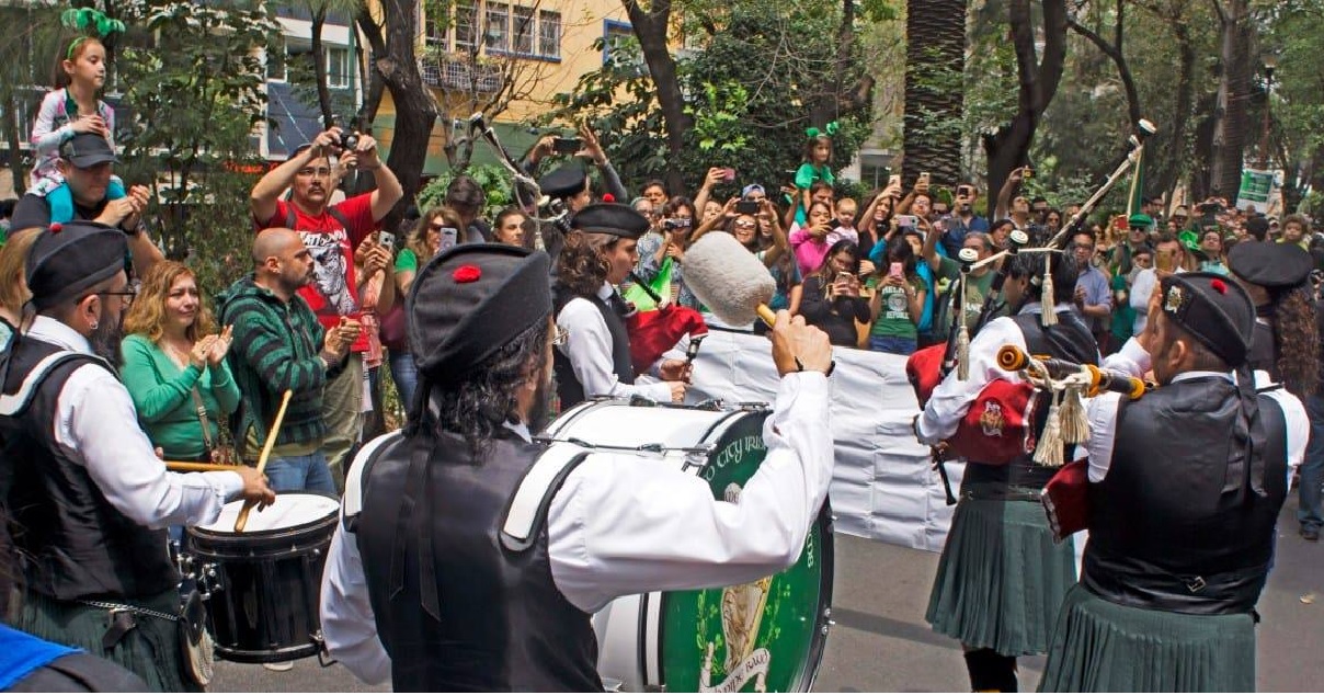 Las tradiciones del dí­a de San Patricio y su festejo en México