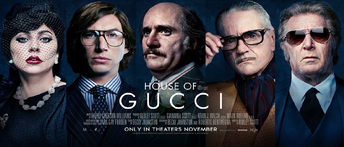 "House of Gucci" ha lanzado sus pósters oficiales y las redes enloquecen