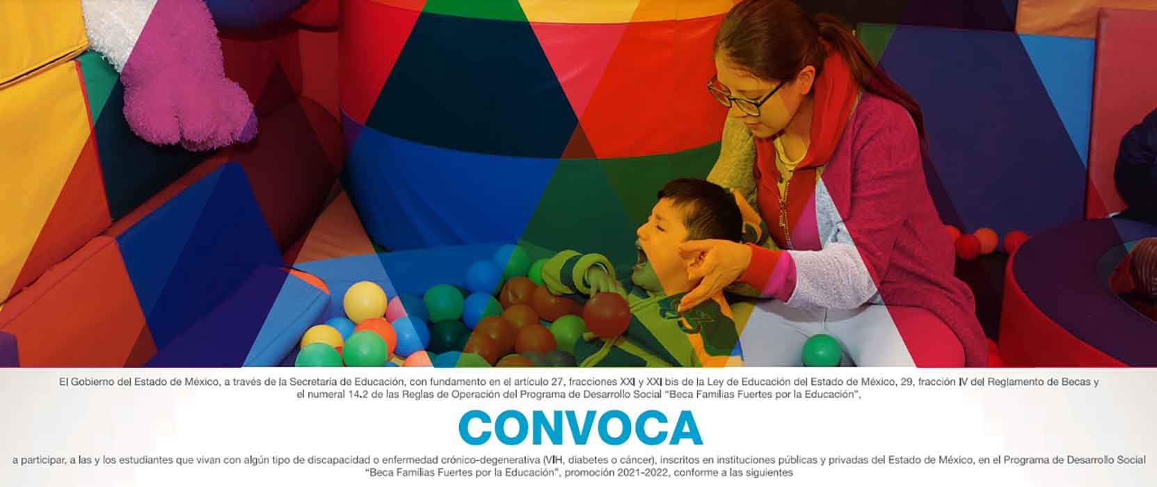 Beca Familias Fuertes - para estudiantes con alguna discapacidad