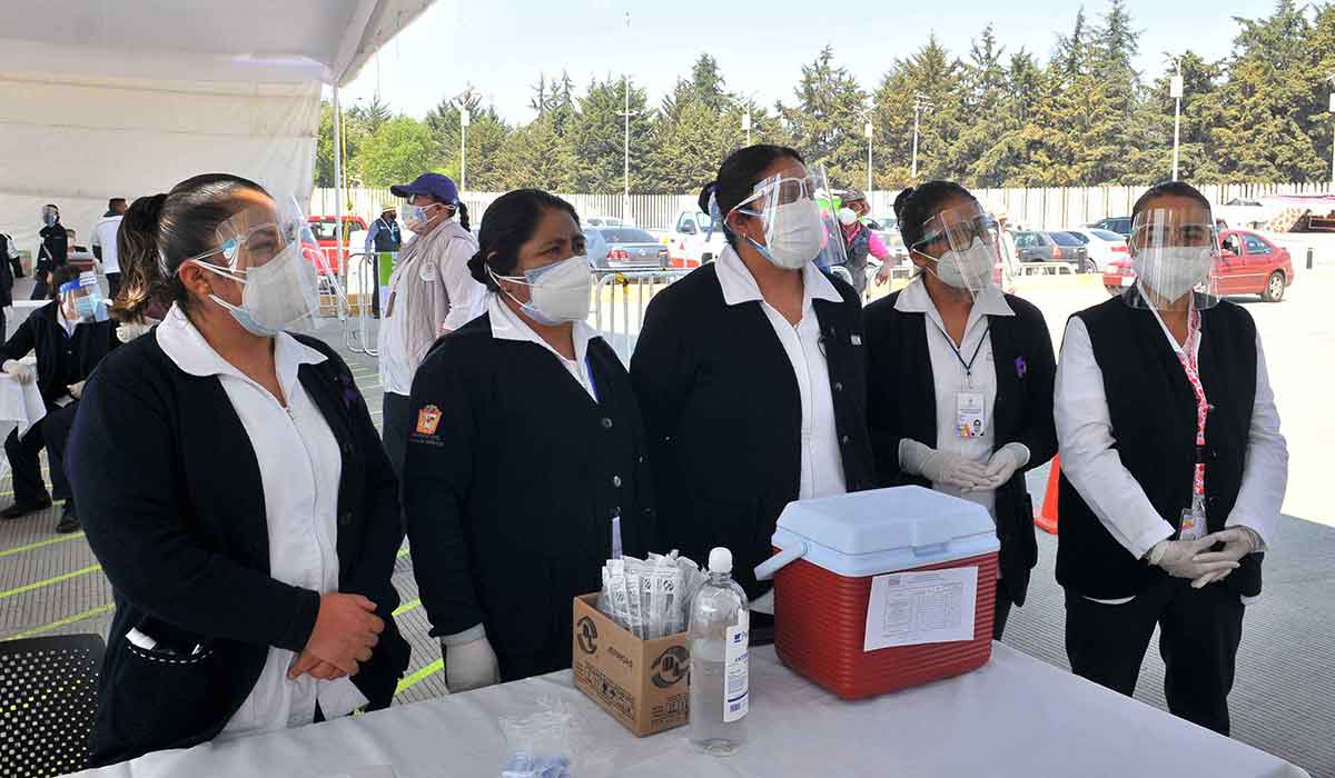 Aplicación segunda dosis en Toluca para personas de 30 a 39 años