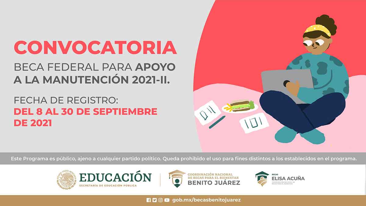 Beca Apoyo a la Manutención 2021 - requisitos y procedimiento
