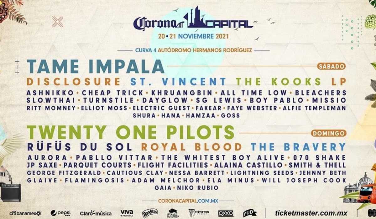 Compra tus boletos del Corona Capital 2021 en abonos chiquitose