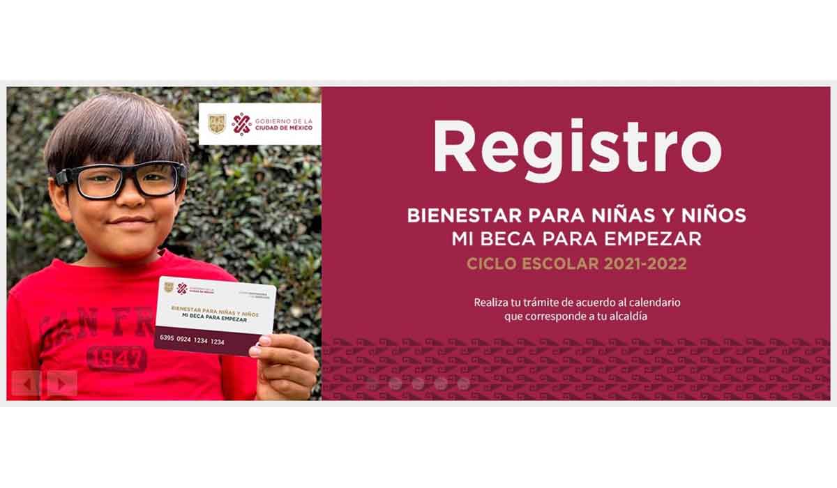 Programa Bienestar para niñas y niños 2021 – Cómo llenar el formulario de registroe
