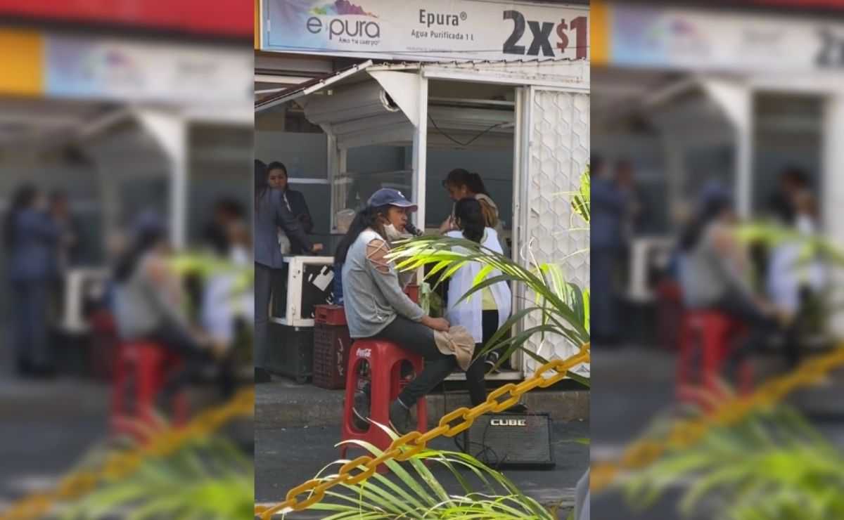 Joven canta "La Llorona" en puesto de tacos y video se hace viral