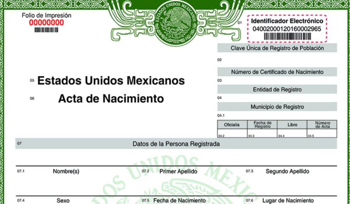 ¿Acta de nacimiento con errores?, así­ la puedes corregir por internet
