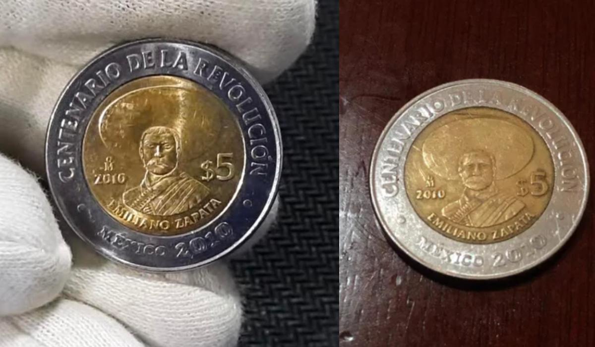Conoce la moneda conmemorativa de $5 pesos que se vende en hasta en $2,400 pesos