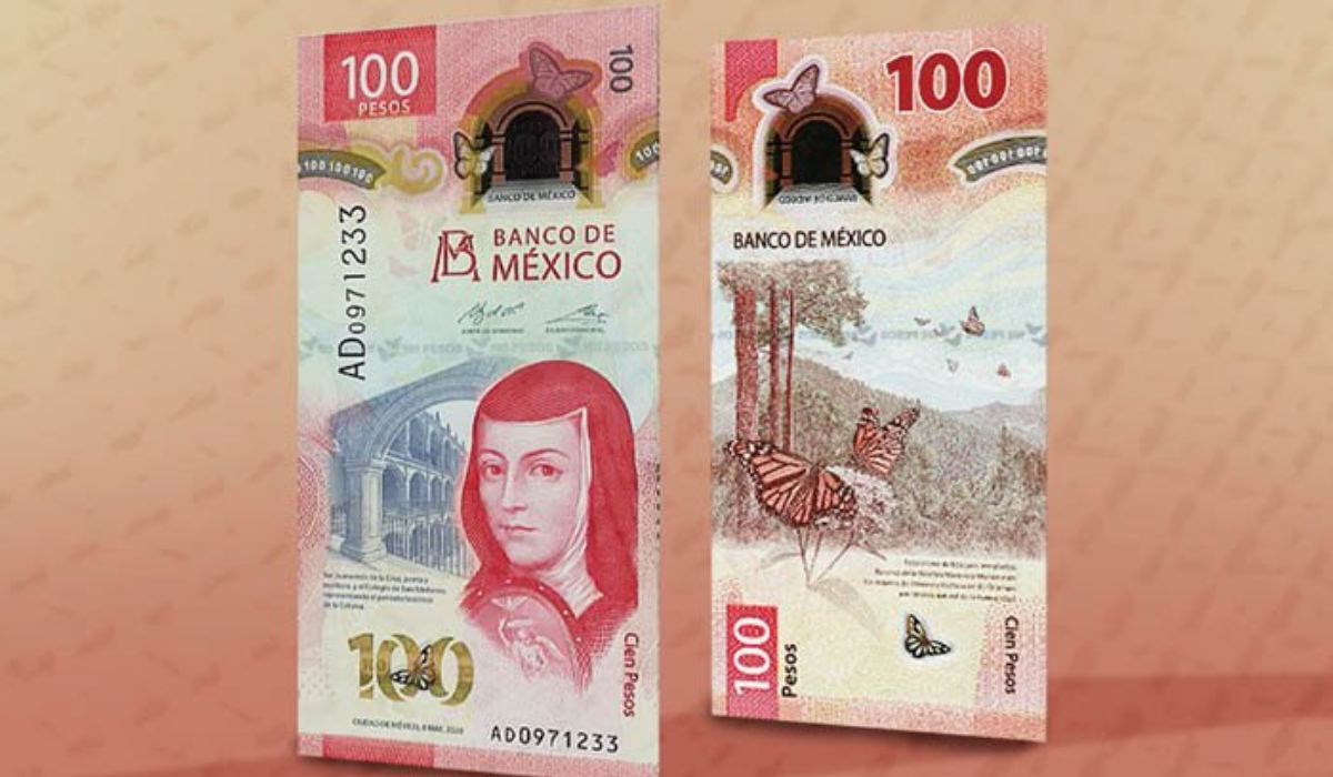 Billete de $100 pesos de Sor Juana se vende hasta en $13 mil pesos
