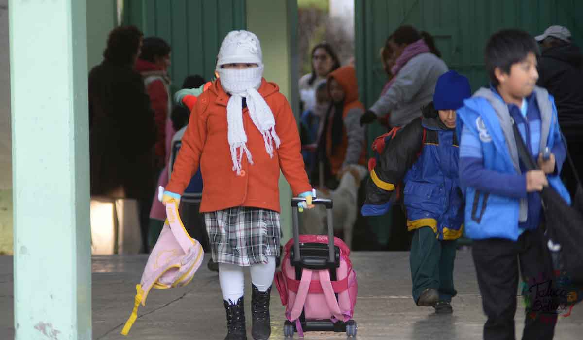 ¿En qué estados se suspenden las clases por frente frí­o enero 2022?
