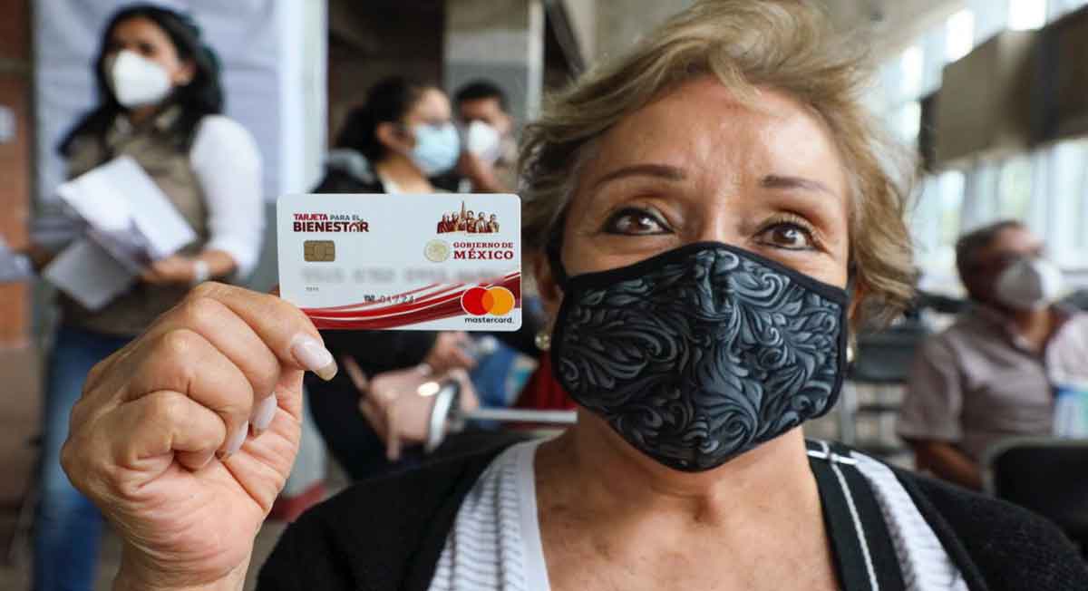 ¿Cuándo darán el pago doble de la Pensión Adultos Mayores en la Tarjeta Bienestar 2022?
