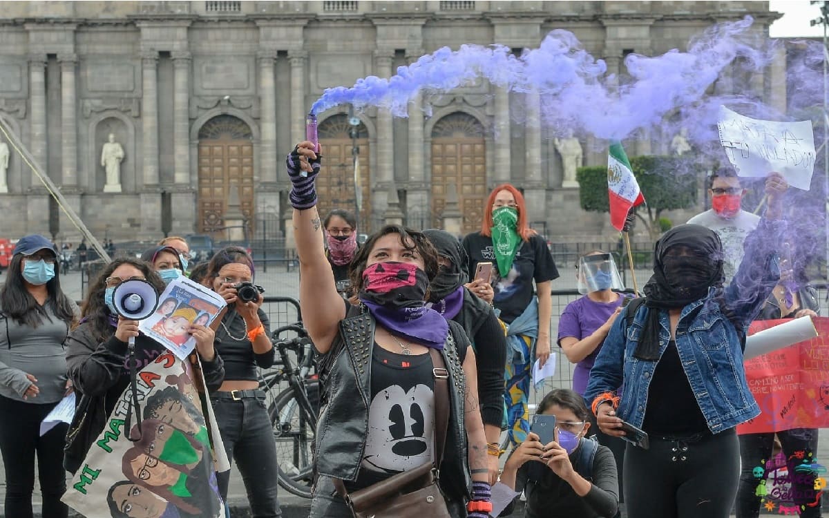 Rumbo al 8M: Toluca se une a la marcha del 8 de marzo 2022