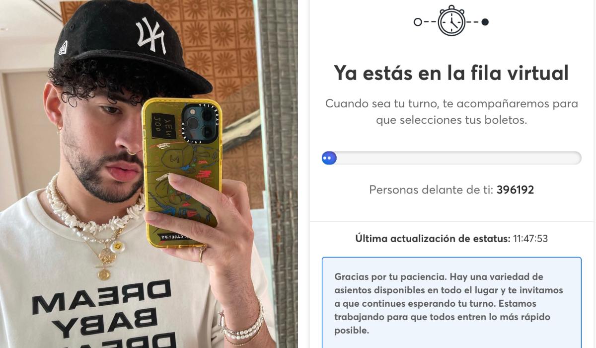 Preventa de boletos para ver a Bad Bunny en la CDMX es una locura