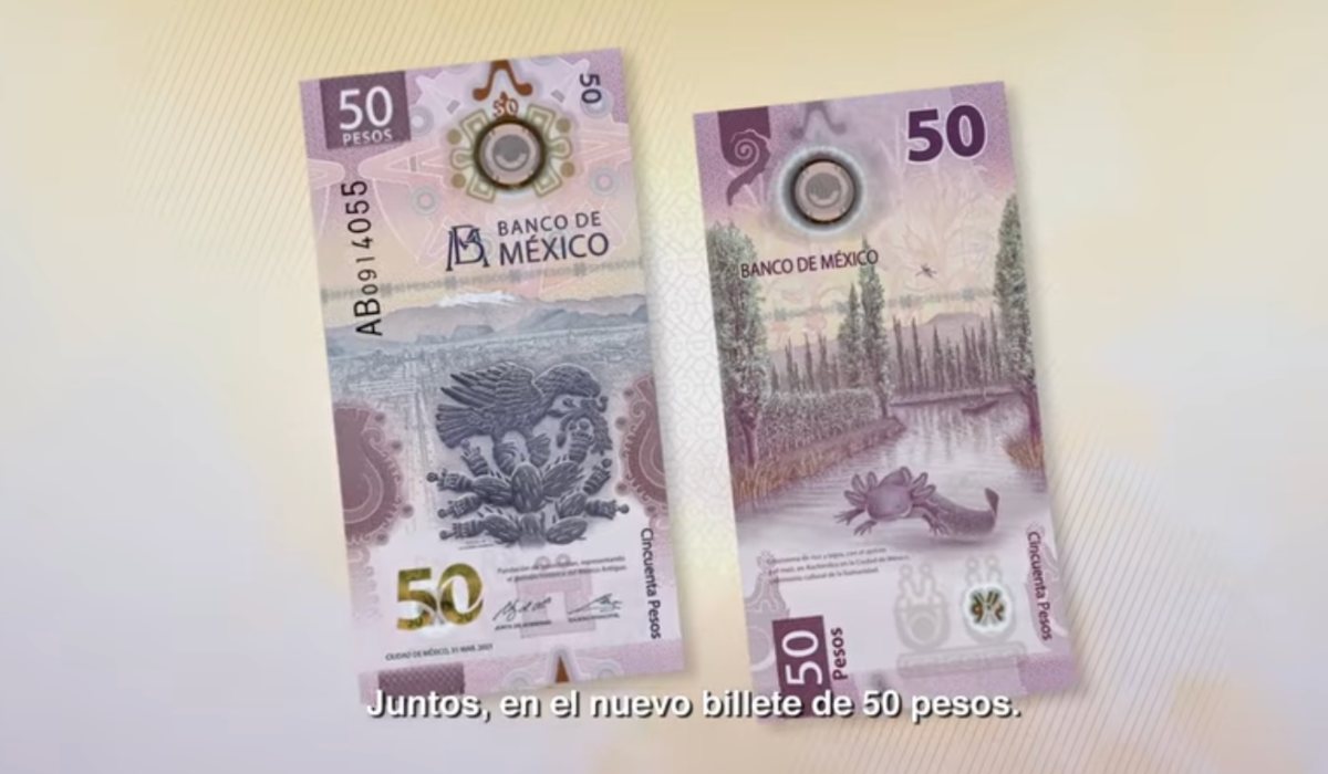 ¿Lo tienes?, Billete de $50 pesos del ajolote se oferta en más de $300 mil pesos