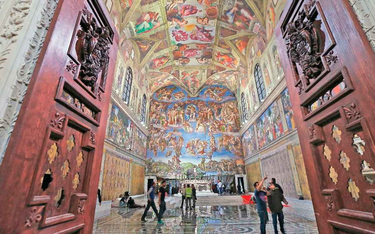 Recorre la Capilla Sixtina de manera gratuita en CDMX