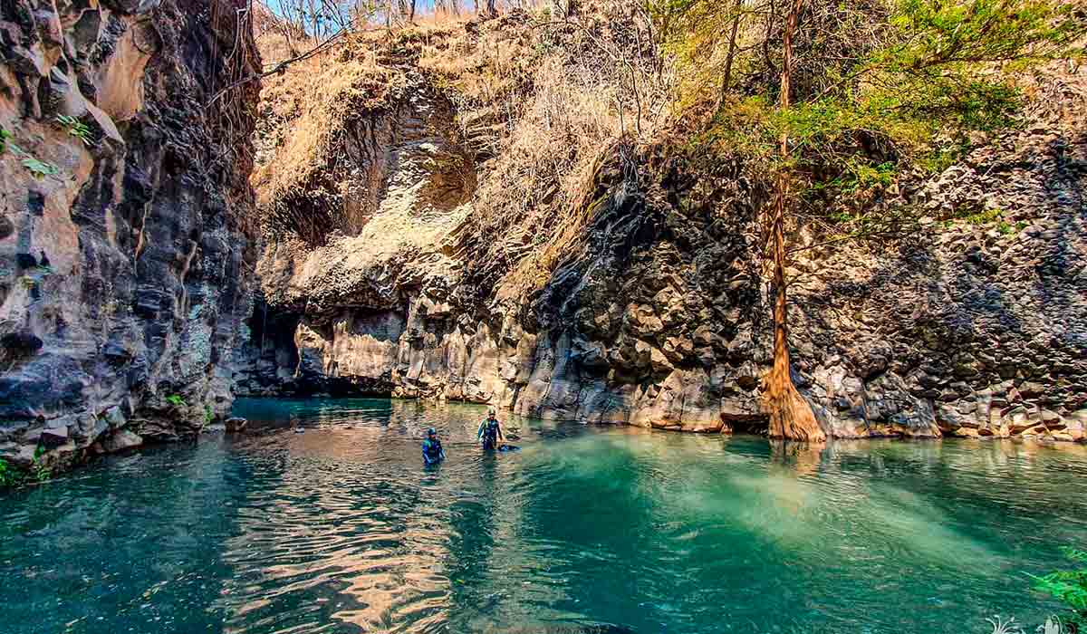 Escapate un fin de semana al Cañón Garganta de la Iguana, un lugar secreto en Malinalco