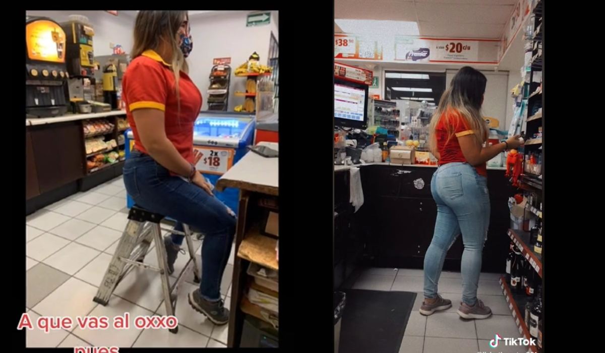 Nueva empleada de Oxxo cautiva las redes sociales y se hace viral