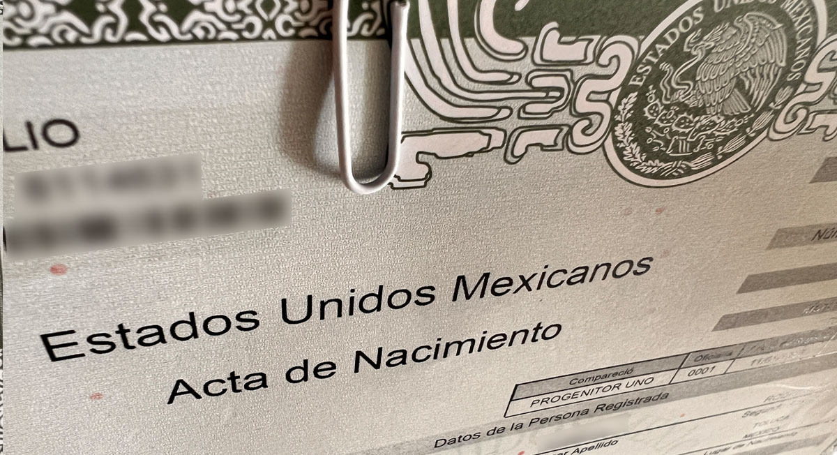 Pasos para sacar actas de nacimiento certificadas en Edomex y CDMX
