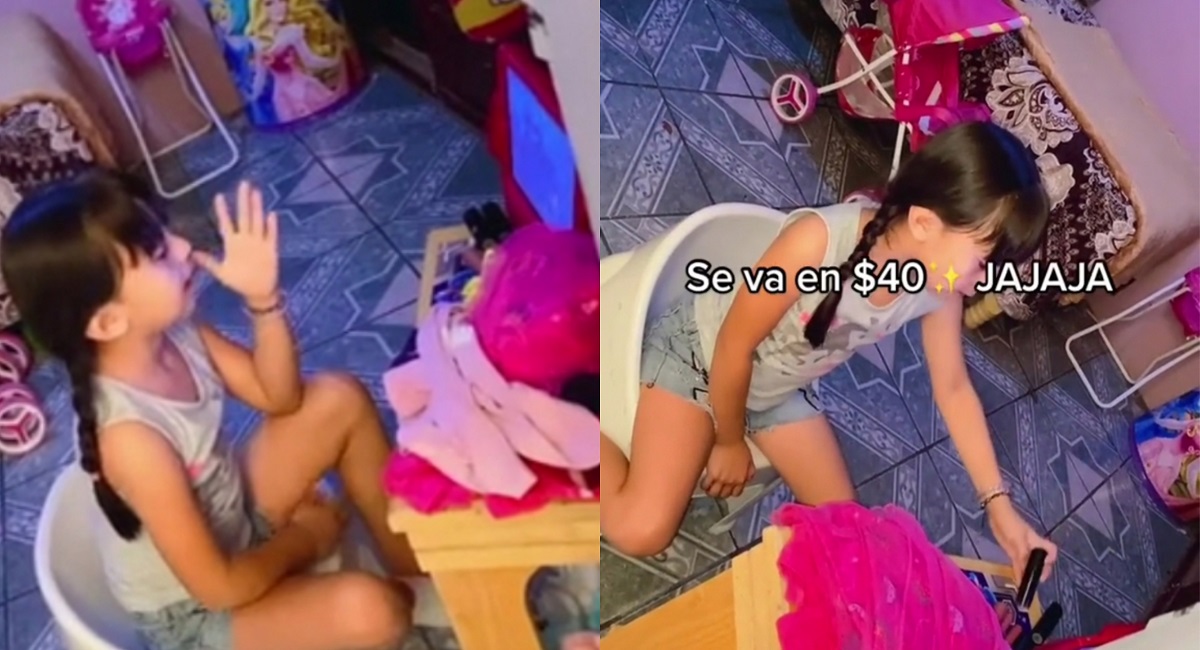 ¡Si lo tenemos chula! Niña juega a las ventas en lives por facebook y se hace viral ¿Las nuevas generaciones juegan a emprender?e