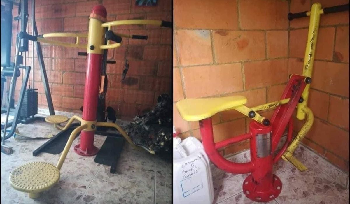 Viral - Venden máquinas de ejercicio, son las que instala el gobierno