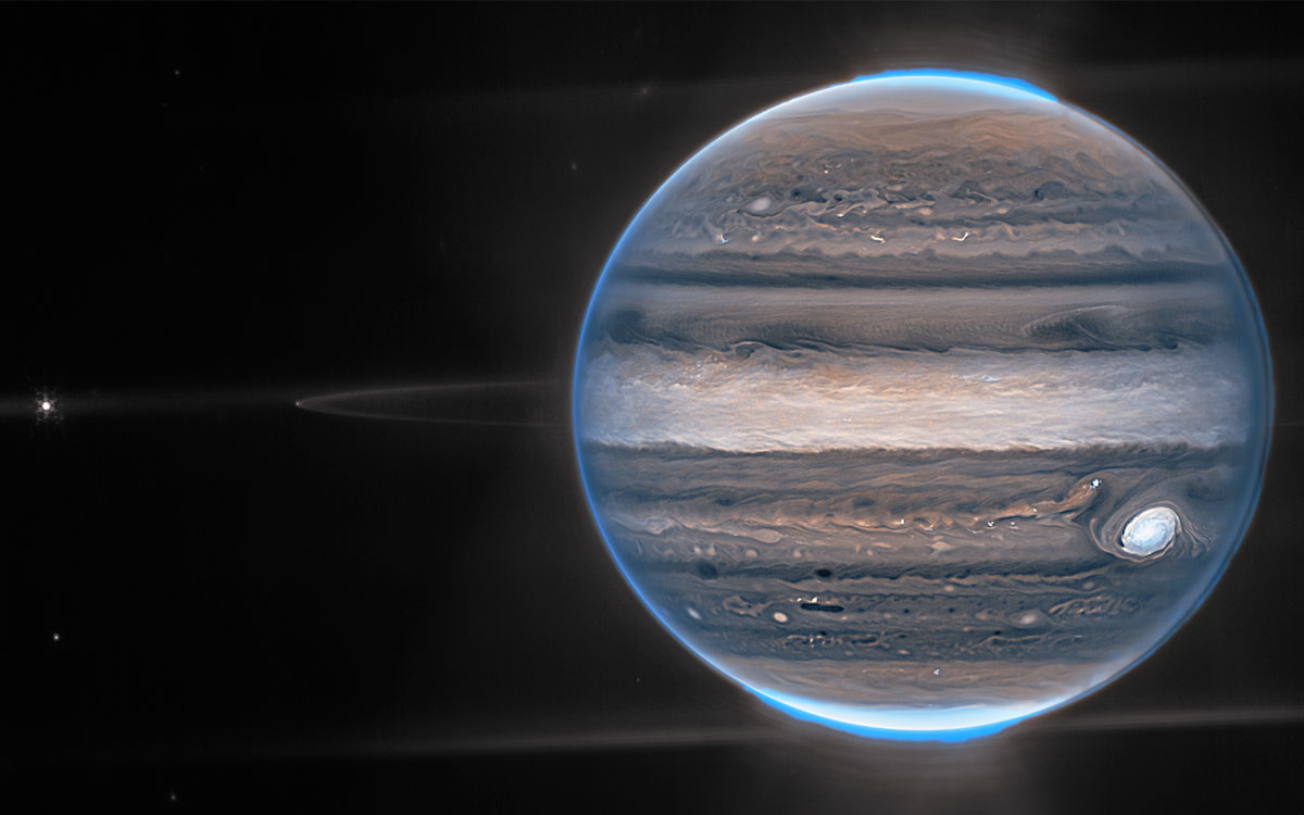 Júpiter, más hermoso que nunca. Así­ se ven las nuevas imágenes reveladas por la NASA y James Webb