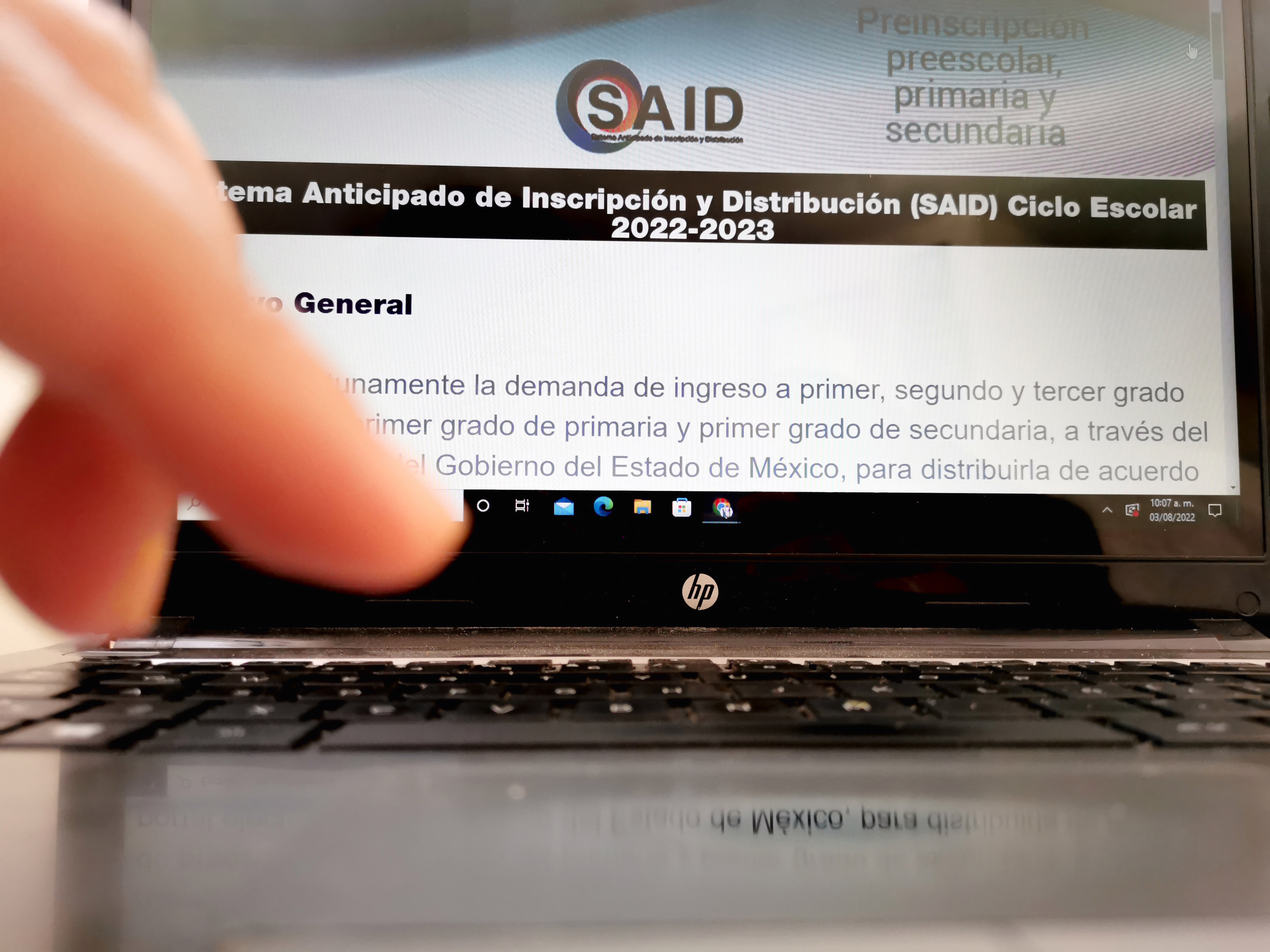 SAID 2022 para nivel primaria y secundaria ¿Cuándo salen los resultados en lí­nea?