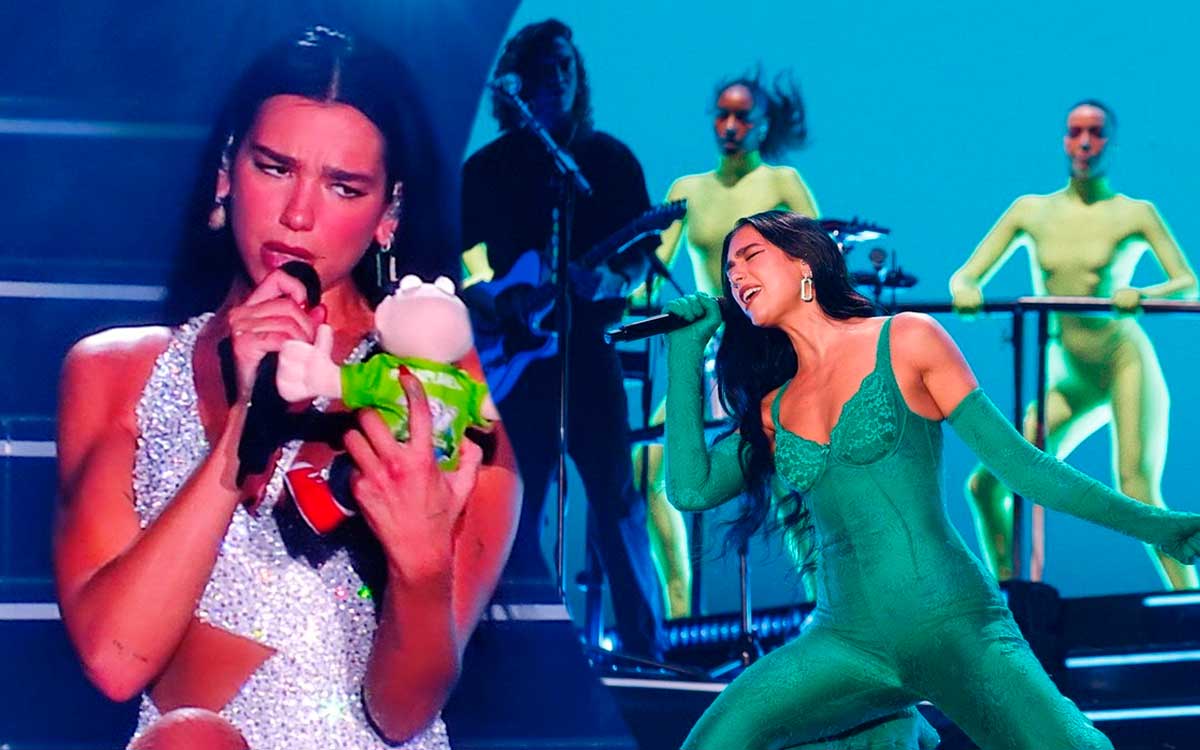 Dua Lipa demuestra cariño al Dr. Simi de peluche en Monterrey