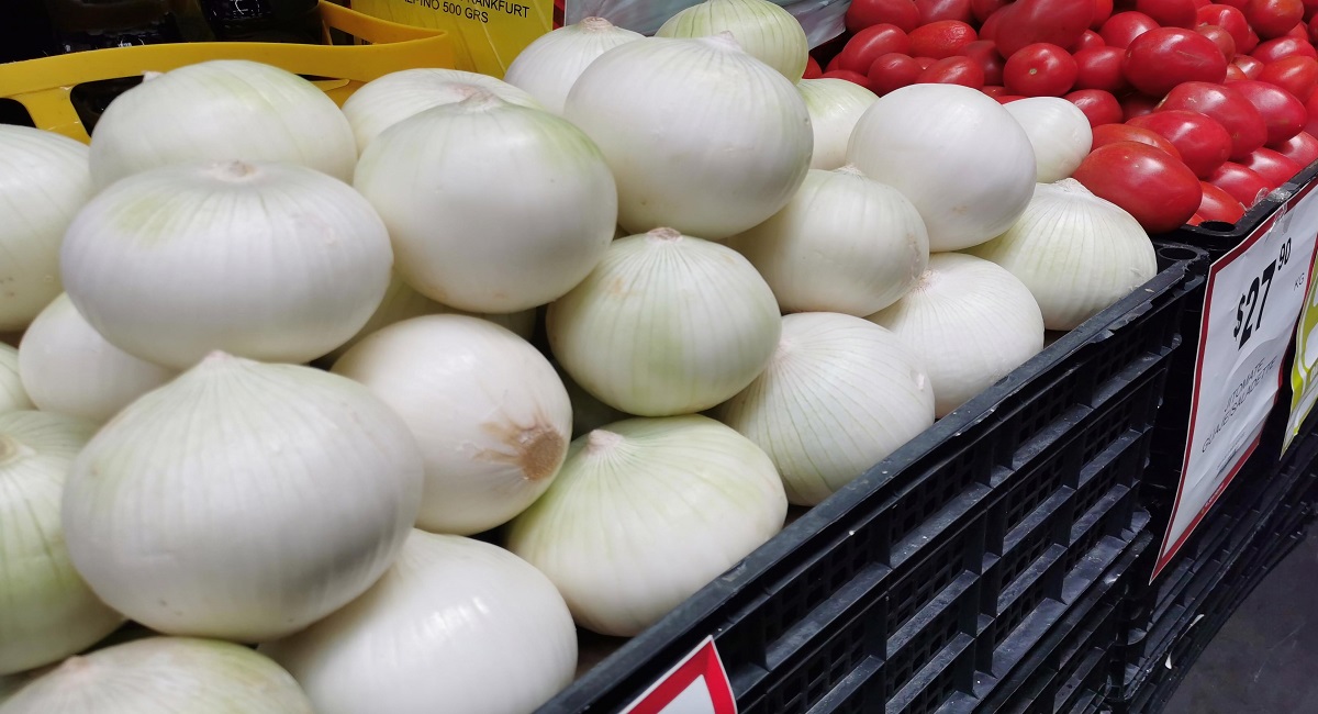 ¿Precio de la cebolla en aumento? El kilo se vende en 57 pesose