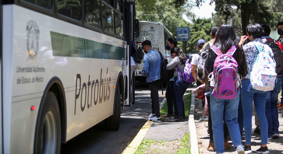 ¡Adiós Uber y Didi! UAEMex te lleva en potrobus gratis a la Quimera Metepec 2022