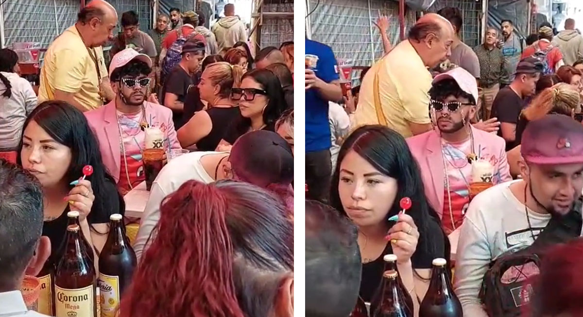 ¿Bad Bunny tepiteño? Video Viral TikTok capta al supuesto puertorriqueño echando "pitochelas" en Tepito