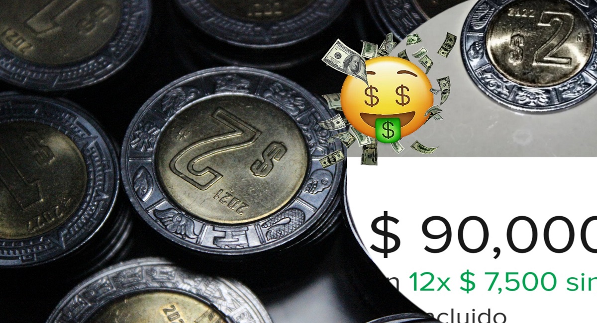 Coleccionistas dan hasta 90 mil pesos por esta moneda de 2 pesos