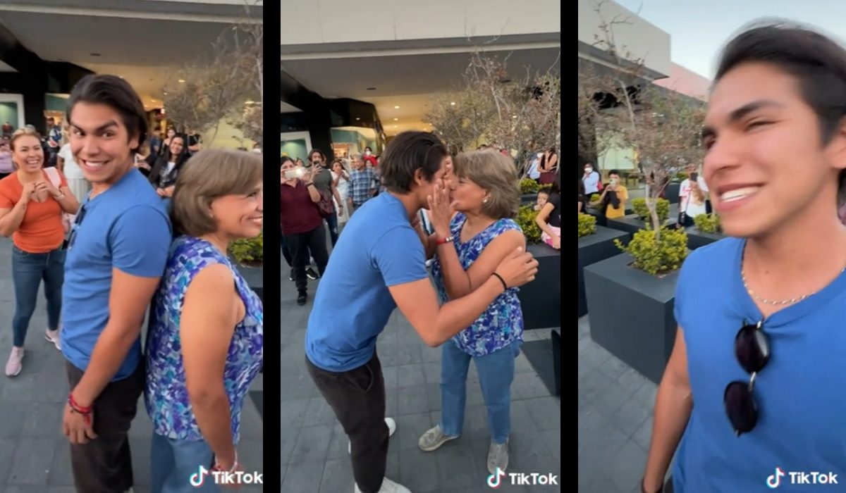 Joven besa a abuelita por $3,000 pesos y se hace virale