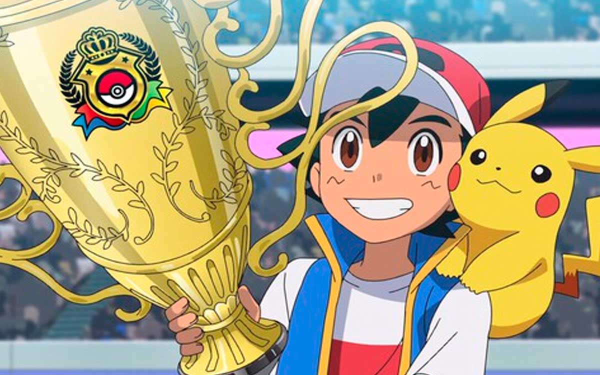 Ash Ketchum se convierte en el mejor entrenador Pokémon del mundo tras 25 años de batallas