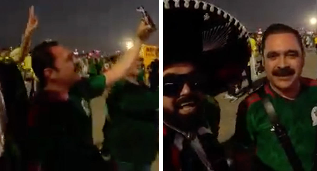 Vocalista de Los Tucanes de Tijuana baila al ritmo de La Chona en Qatar
