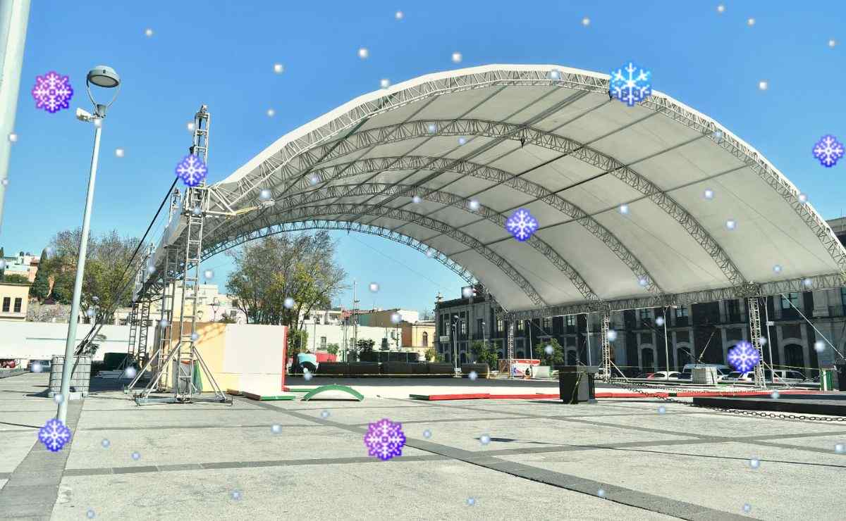 ¿Cuándo y dónde se podrá visitar la pista de hielo de Toluca?