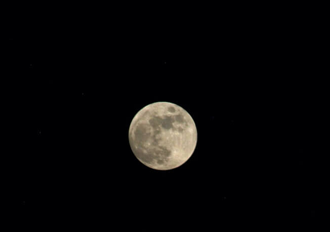 La Luna de Hielo llegó a los cielos. ¿La viste?