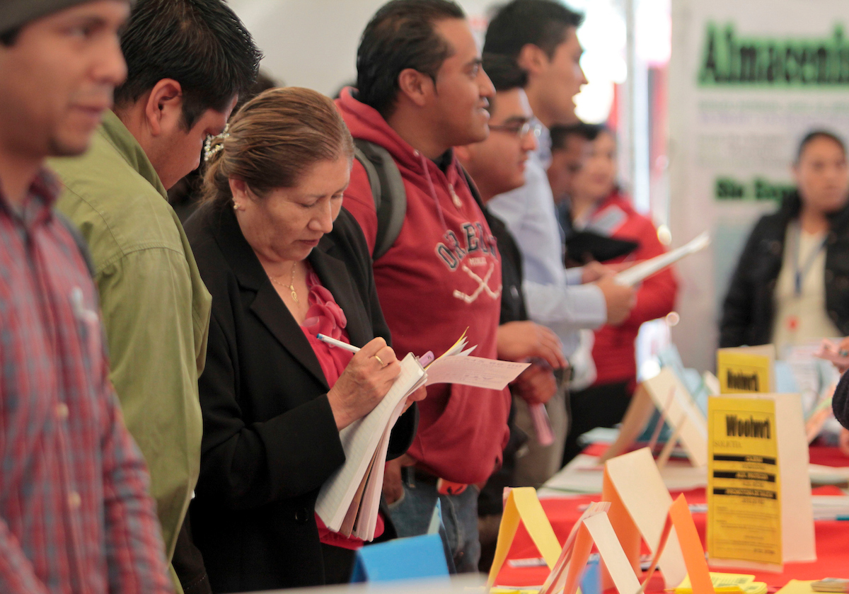 Tasa de desempleo disminuye favorablemente en México