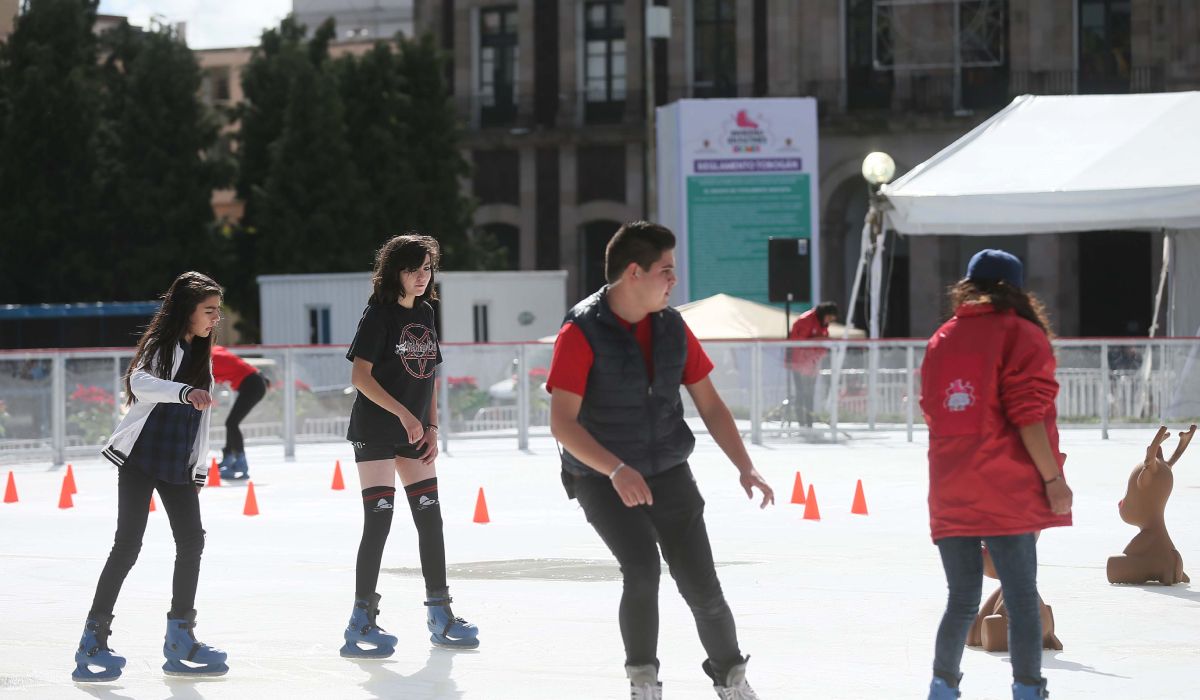 ¡Todos invitados!, Habrá pista de hielo gratuita en Tolucae