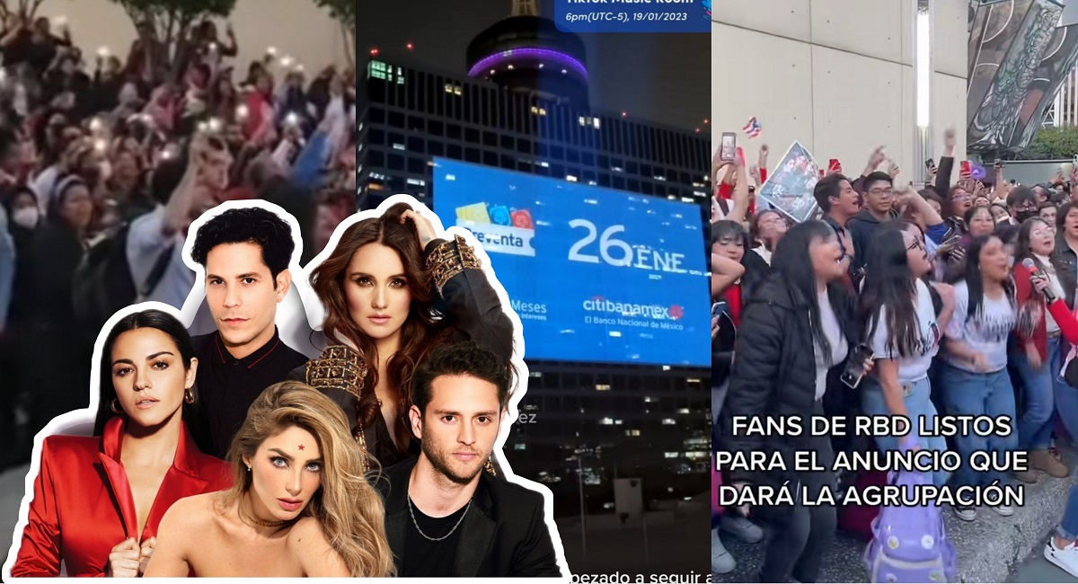 ¡Fechas, sedes y boletos del concierto de RBD en México!