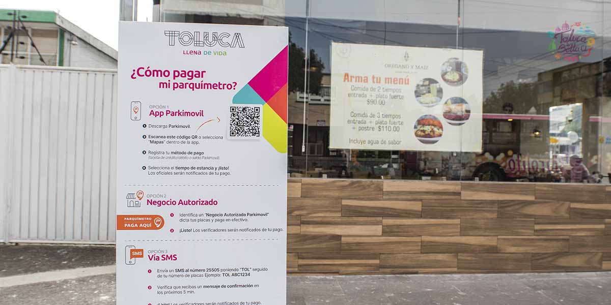 Nuevos parquí­metros en Toluca ¿Dónde se encuentran?