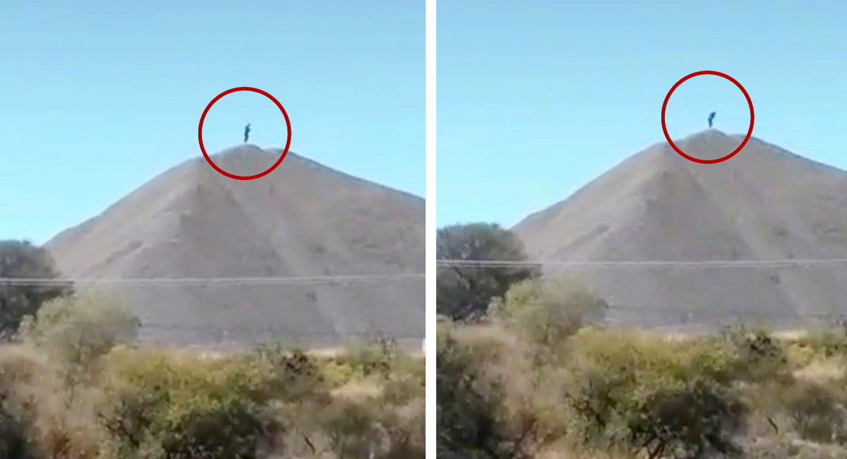 ¡Otro más! Esto sabemos del gigante captado en un cerro de Aguascalientes