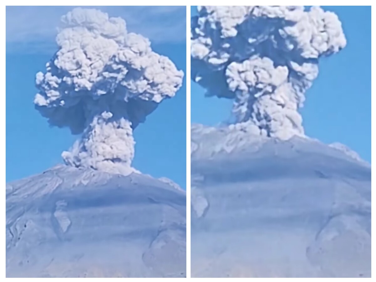 ¿Cómo está el Popocatépetl actualmente? ¡Toma tus precauciones por explosión!e