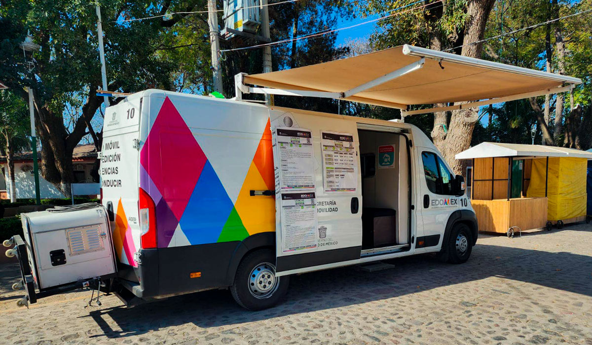 Unidades móviles para tramitar la licencia de conducir en estos 10 municipios del Edoméxe