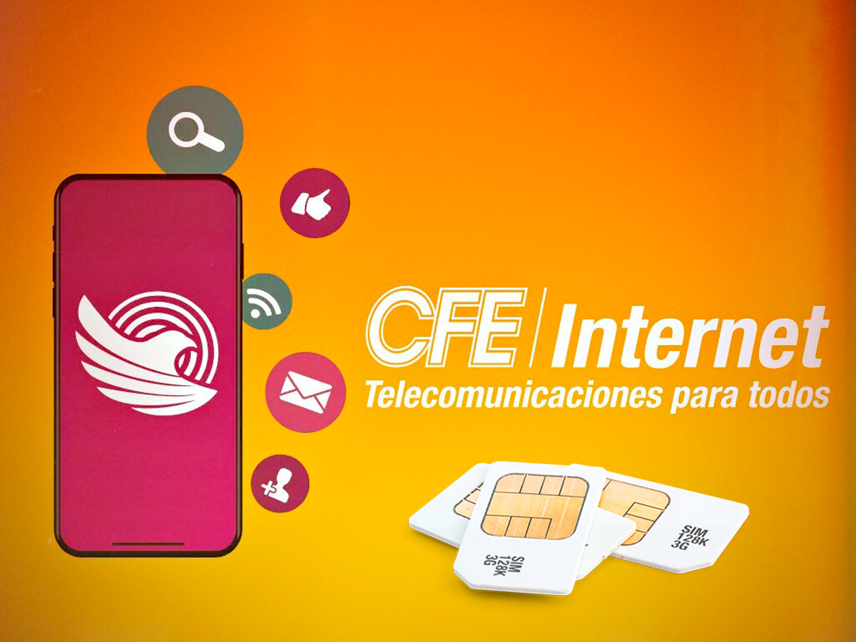 ¿Cómo obtener un chip de la nueva telefoní­a de CFE?
