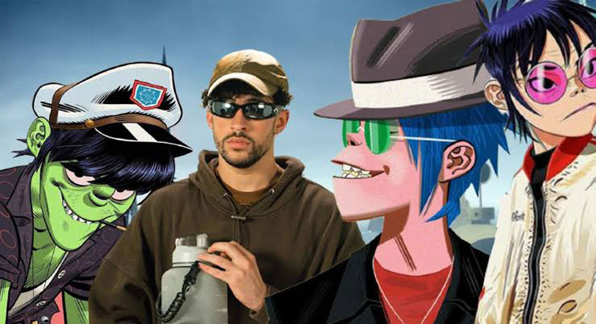 Gorillaz estrena album en colaboración con Bad Bunny y así­ suenae