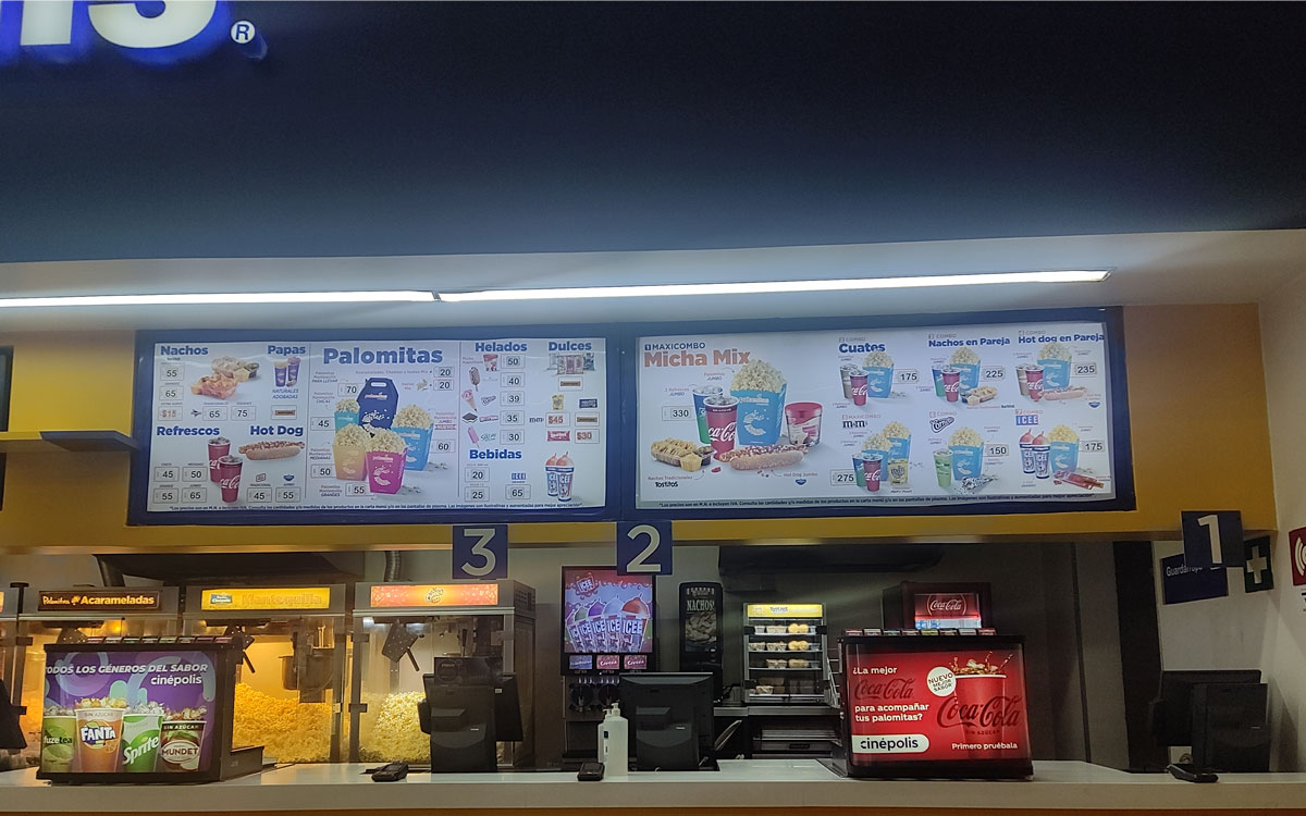 Palomitas en Cinépolis, este es el tamaño que mas te conviene comprar ¡Comprobado!