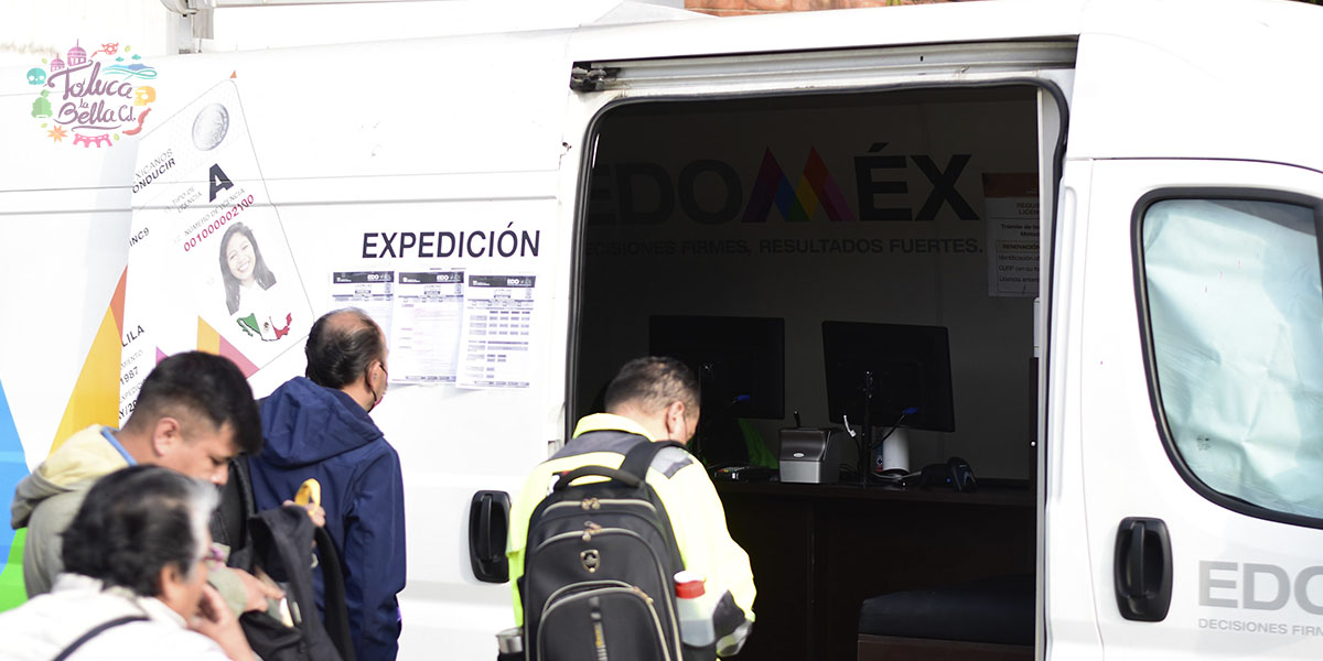 Licencia de conducir Edomex ¿Dónde se encuentran la unidades móviles?