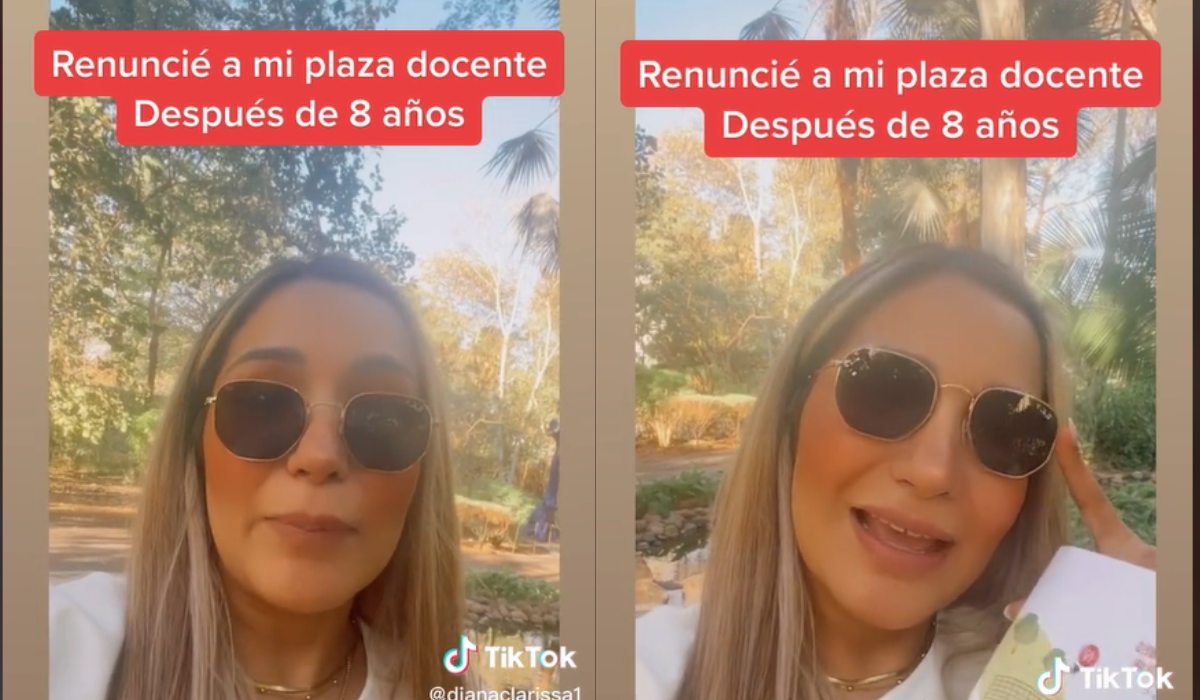 "Adiós SEP", maestra renuncia después de 8 años debido a los pésimos sueldos