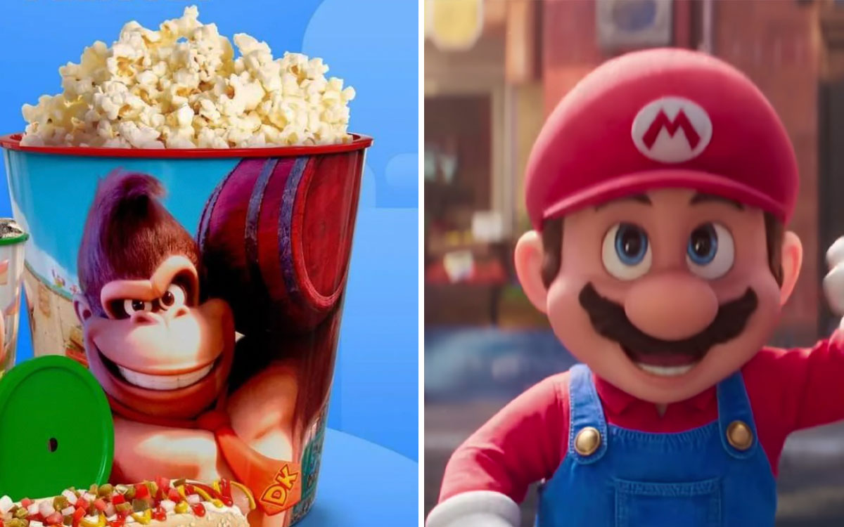 Palomera Super Mario Bros, así­ serán los coleccionables de Cinépolis y Cinemex